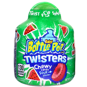 Bazooka Assorted Baby Bottle Pop Twisters 3.6 oz. - Visit www.allcitycandy.com for great candy, service and delicious treats.