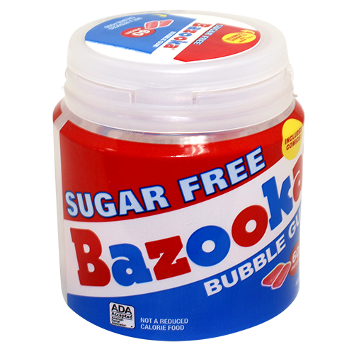 Sugar Free Bazooka To Go 60 Piece Cup - For fresh candy and great service, visit www.allcitycandy.com