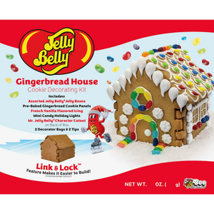Bee Christmas Jelly Belly Gingerbread Cottage Kit 26 oz.