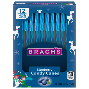 Brach's Blueberry Candy Cane box