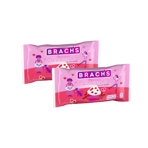 Brach's Jelly Hearts Candy, Cinnamon 12 oz, Dulces empacados