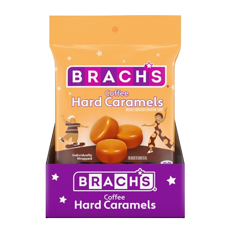 Brach's Coffee Hard Caramels 3.25 oz. Bag