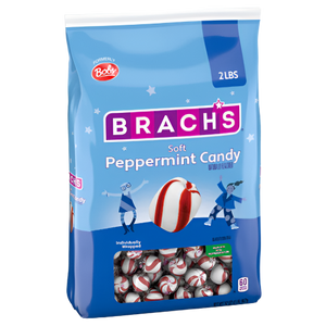 Brach's Soft Peppermint Candy 32 oz. Bag - Visit www.allcitycandy.com for great candy, service and delicious treats!