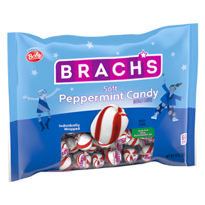 Brach's Soft Peppermint Candy 10 oz. Bag - Visit www.allcitycandy.com for great candy, service and delicious treats!