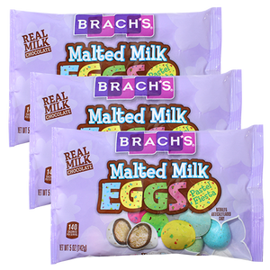 Brach's Malted Milk Eggs 5 oz. Bag - Visit www.allcitycandy.com for great candy, service and delicious treats.