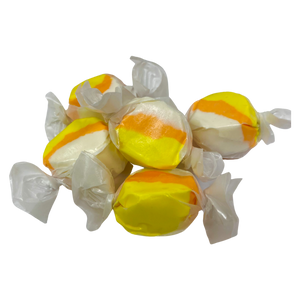 Candy Corn Salt Water Taffy. For fresh candy and great service, visit www.allcitycandy.com