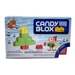 All City Candy Candy Blox Christmas Theater Box 4.5 oz.Activity Candy Concord Confections (Tootsie) For fresh candy and great service, visit www.allcitycandy.com