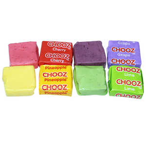 Canel's CHOOZ Assorted Fruit Chews 3 lb Bulk Bag - Visit www.allcitycandy.com for great candy, service and delicious treats.