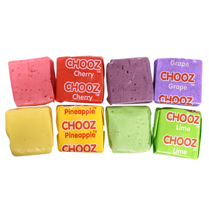 Canel's CHOOZ Assorted Fruit Chews 3 lb Bulk Bag - Visit www.allcitycandy.com for great candy, service and delicious treats.