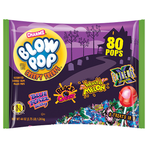 Charms Blow Pop Creepy Treats Variety Mix - Bag of 80