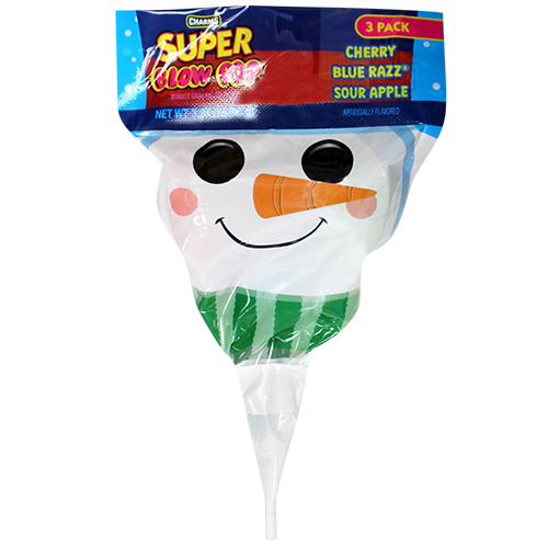 Super Blowpop  Christmas 3 pack Assorted Bunch - For fresh candy and great service, visit www.allcitycandy.com