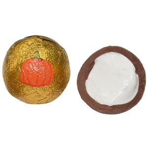Palmer Choco Fluff Pumpkins 9 oz. Bag - Visit www.allcitycandy.com for great candy, service and delicious treats.