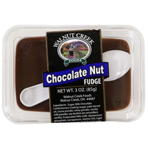 All City Candy Walnut Creek Chocolate Nut Fudge Cup 3 oz. Fudge Walnut Creek Foods For fresh candy and great service, visit www.allcitycandy.com