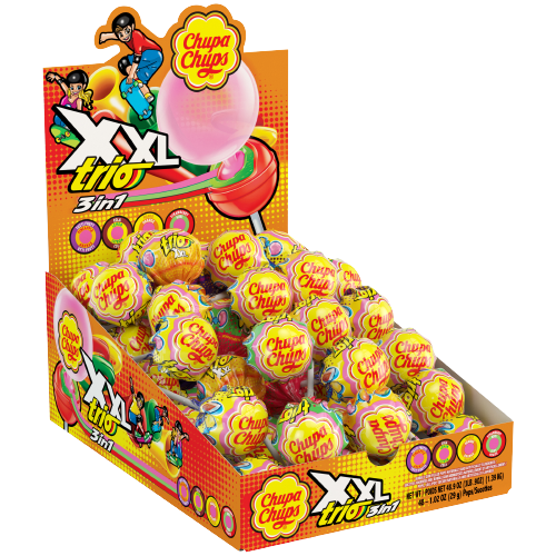 Charms Assorted Fruit Flavor Blow Pop Lollipops - 3 LB Bulk Bag