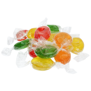 All City Candy Clear Fruit Hard Candy 1 lb. Bulk Tub - Visit www.allcitycandy.com for great candy, service and delicious treats.