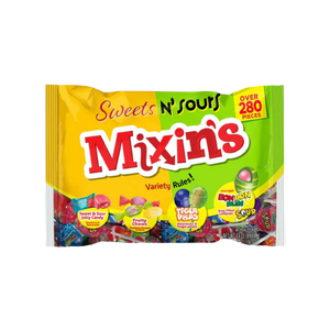 Colombina Mixin's Sweet & Sour 280 pieces 60 oz. Bag Chews Pops Pinata Candy | For fresh candy and great service visit www.allcitycandy.com