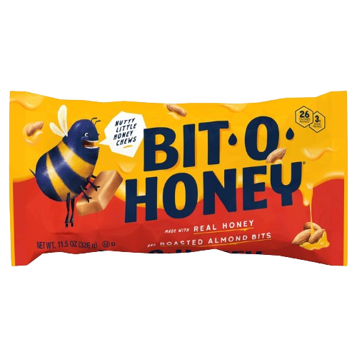 Bit O Honey Candy 11.5 oz. Bag - Visit www.allcitycandy.com for great candy and delicious treats! 