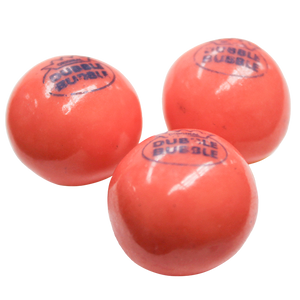 For fresh candy and great service, visit www.allcitycandy.com - Dubble Bubble Pink Lemonade Gumballs Bulk Bags