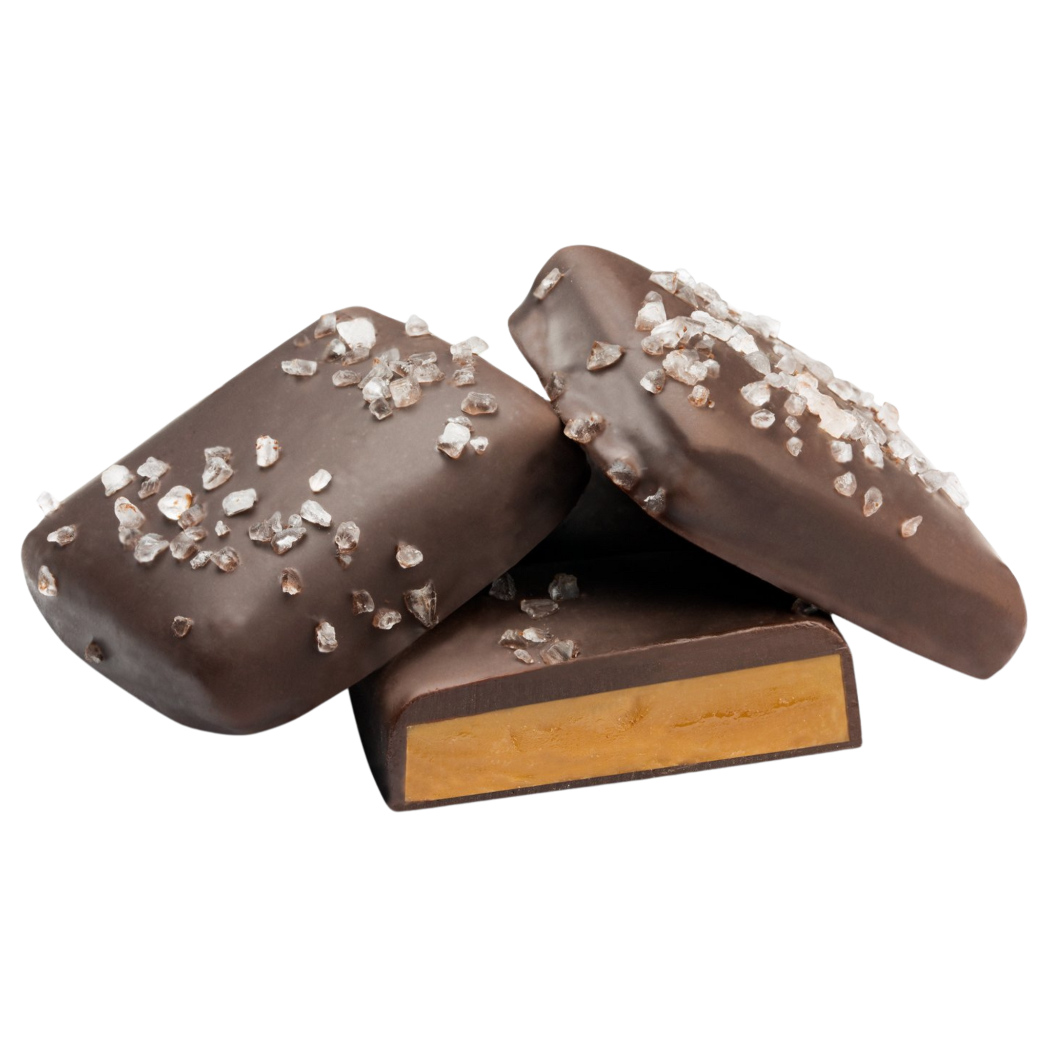 All City Candy Dark Chocolate English Toffee with Sea Salt - 1 LB Box Chocolate Albanese Confectionery For fresh candy and great service, visit www.allcitycandy.com