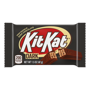 All City Candy Dark Chocolate Kit Kat Candy Bar 1.5 oz.  Candy Bars Hershey's For fresh candy and great service, visit www.allcitycandy.com