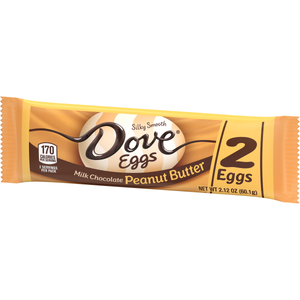 Dove Milk Chocolate Peanut Butter Eggs Share Size - 2.12 oz