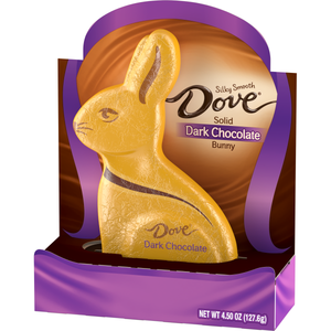 Dove Solid Dark Chocolate Easter Bunny 4.5 oz