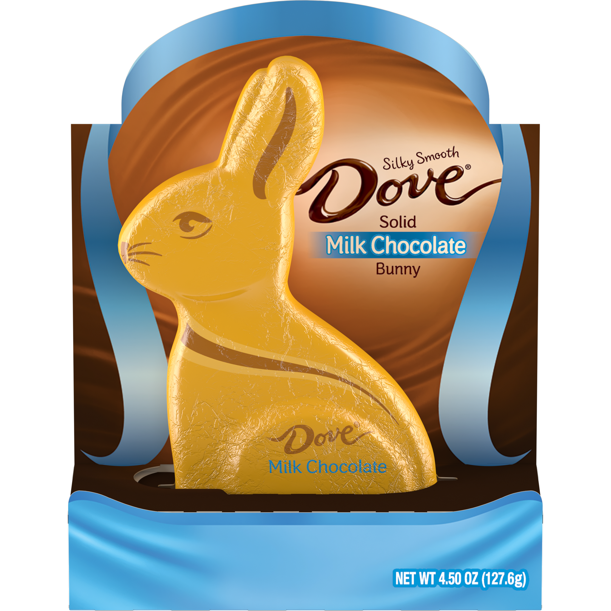 Dove Solid Milk Chocolate Bunny 4.5 oz