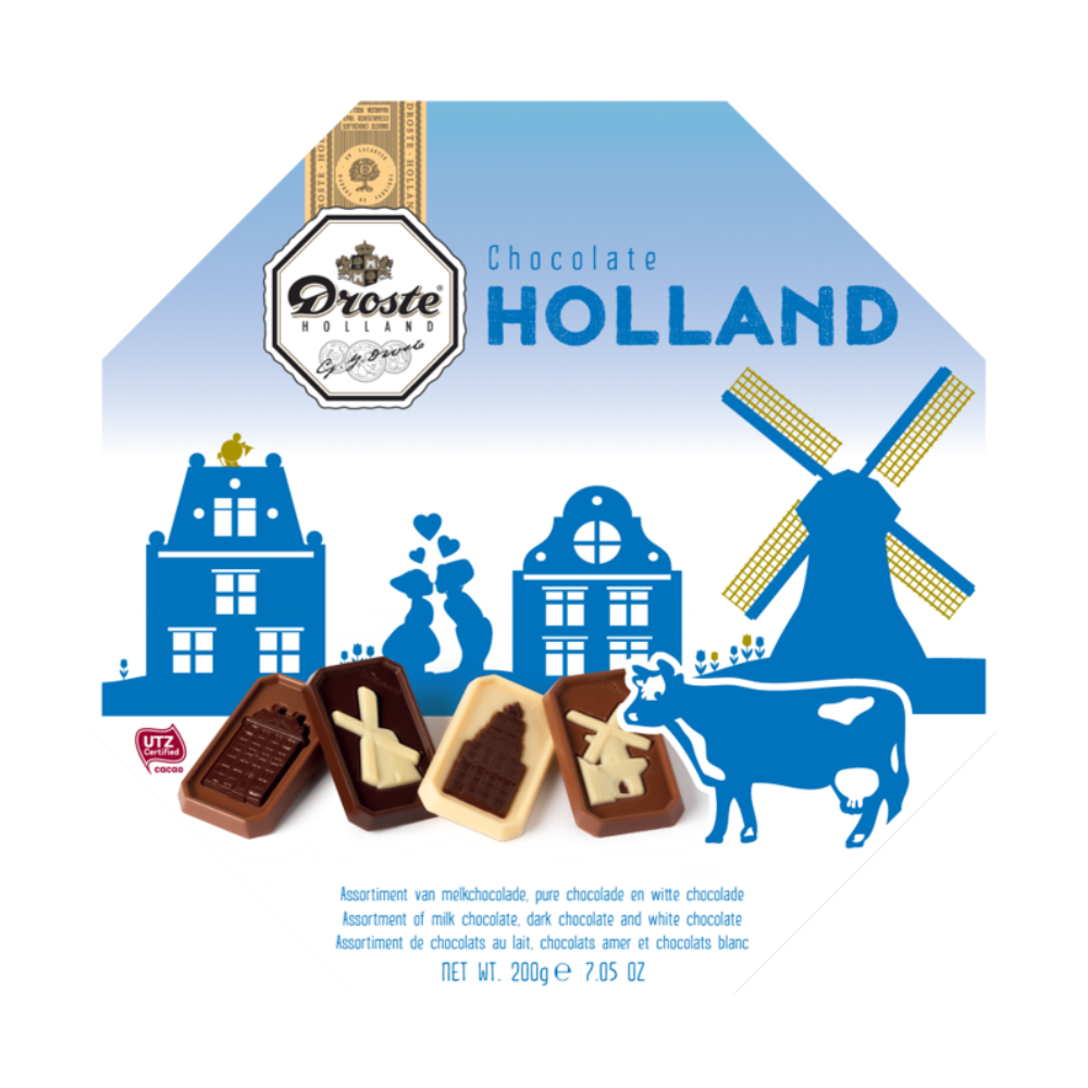 Droste Holland Chocolate 7.1 oz. Gift Box