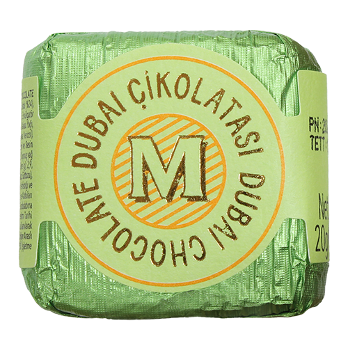 Carians Dubai Chocolate Individually Wrapped 20g
