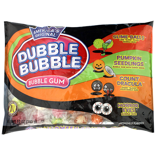 Dubble Bubble Halloween Combo Bubble Gum 12-oz. Bag - For fresh candy and great service, visit www.allcitycandy.com