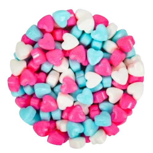 All City Candy Baby Hearts Pressed Candy 3 lb. Bulk Bag - Visit www.allcitycandy.com for great candy, service and delicious treats!