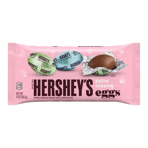 Hershey's Easter Extra Creamy Milk Chocolate Eggs 9 oz. Bag