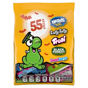 Ferrara Halloween Fruity Chewy Mix 55 count 18.42 oz. Bag - Visit www.allcitycandy.com for great candy and delicious treats!