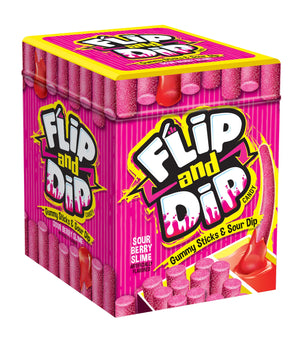 Foreign Candy Flip and Dip Gummy Sticks 3.4 oz.