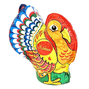 All City Candy Foiled Solid Milk Chocolate Turkey 1 oz. Thanksgiving Madelaine Chocolate Company 1 Piece For fresh candy and great service, visit www.allcitycandy.com
