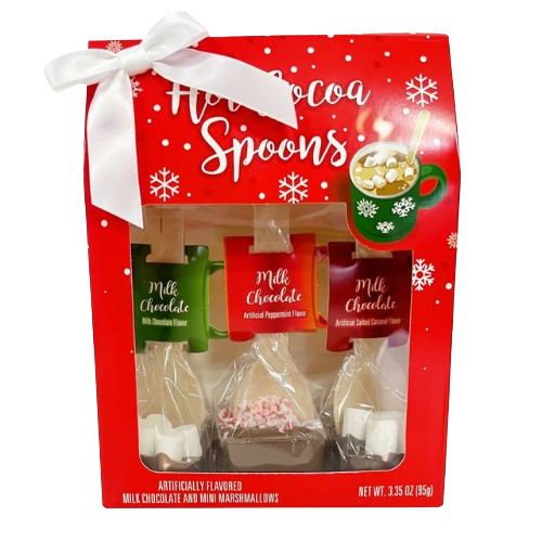 Albert's Hot Cocoa Spoons 3 count 3.35 oz. Box - Discover www.allcitycandy.com for bulk candy, chocolates, gummies & seasonal sweets. Perfect for parties, gifts & everyday treats—shop your favorites now!