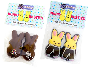All City Candy Gourmet Milk Chocolate Covered Peeps Bunny Besties 2 Pack Pretzalicious All City Candy For fresh candy and great service, visit www.allcitycandy.com