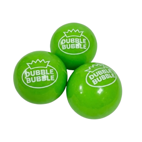 Green Apple Dubble Bubble gumballs