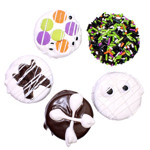 Gourmet Halloween Chocolate Dipped and Decorated Oreo 3 Pack