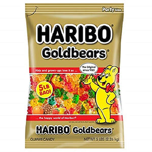Haribo Gold-Bears Gummi Candy Bulk Bags
