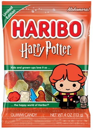 Haribo Harry Potter Ron Gummi Candy 4 oz. Bag