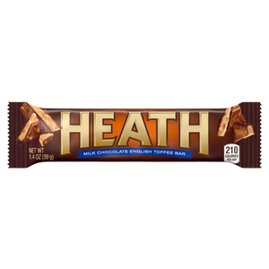All City Candy Heath Milk Chocolate English Toffee Candy Bar 1.4 oz. Candy Bars Hershey's 1 Bar For fresh candy and great service, visit www.allcitycandy.com