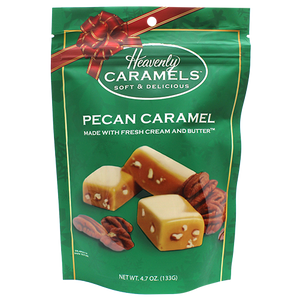 Heavenly Caramels - 4 oz. Boxes. For fresh candy and great service, visit www.allcitycandy.com