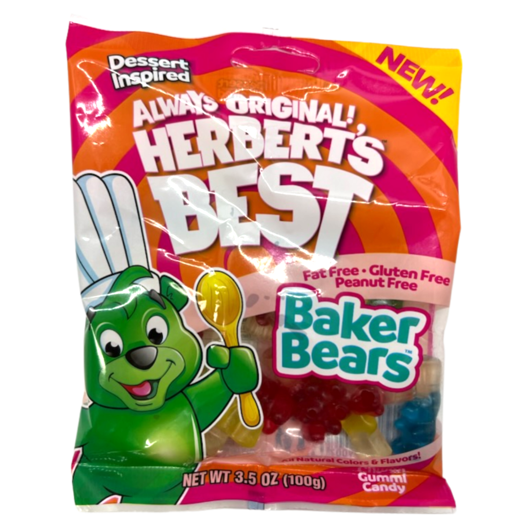 Herbert's Best Baker Bears 3.5 oz. Bag - For fresh candy and great service, visit www.allcitycandy.com