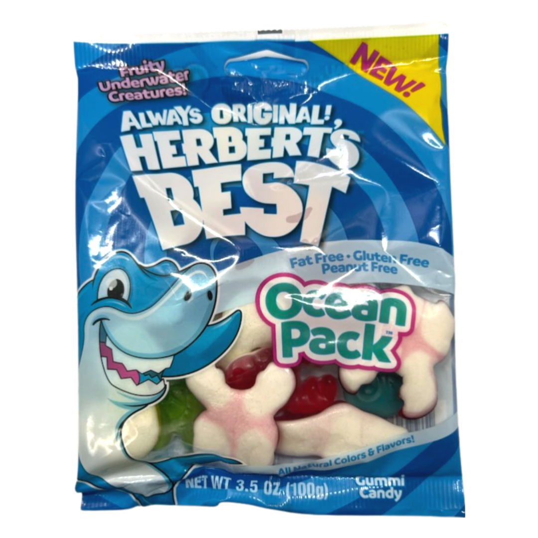 Herbert's Best Ocean Pack 3.5 oz. Bag - For fresh candy and great service, visit www.allcitycandy.com