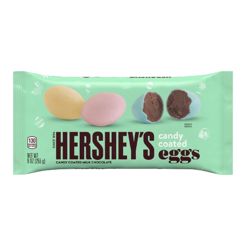 Hershey's Candy Coated Milk Chocolate Eggs 9 oz. Bag