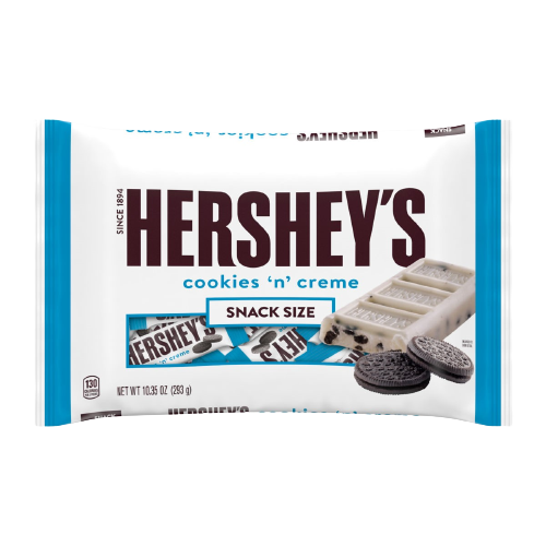 Hershey's Cookies'n'Creme Snack Size 10.35 oz. Bag