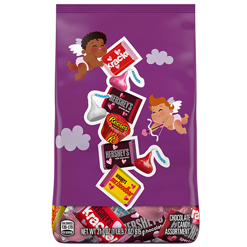 Hershey's Reese's Valentine's Miniatures Assortment 21.7 oz. Bag - Visit www.allcitycandy.com for great candy, service and delicious treats.
