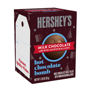 Hershey's Milk Chocolate Hot Chocolate Bomb 1.25 oz. For fresh candy and great service, visit www.allcitycandy.com