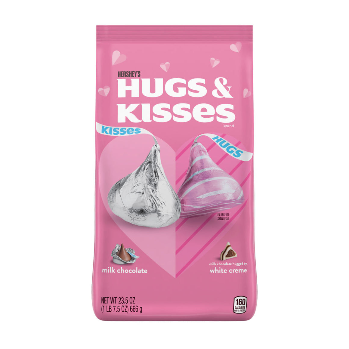 Hershey's Hugs and Kisses Assorted 23.5 oz. Bag